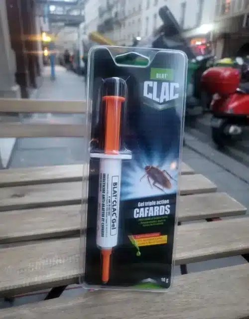 Blat Clac Gel, Un produit anti cafards puissant