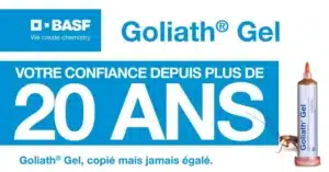 Goliath Gel Anti Cafards, Interdit en France !